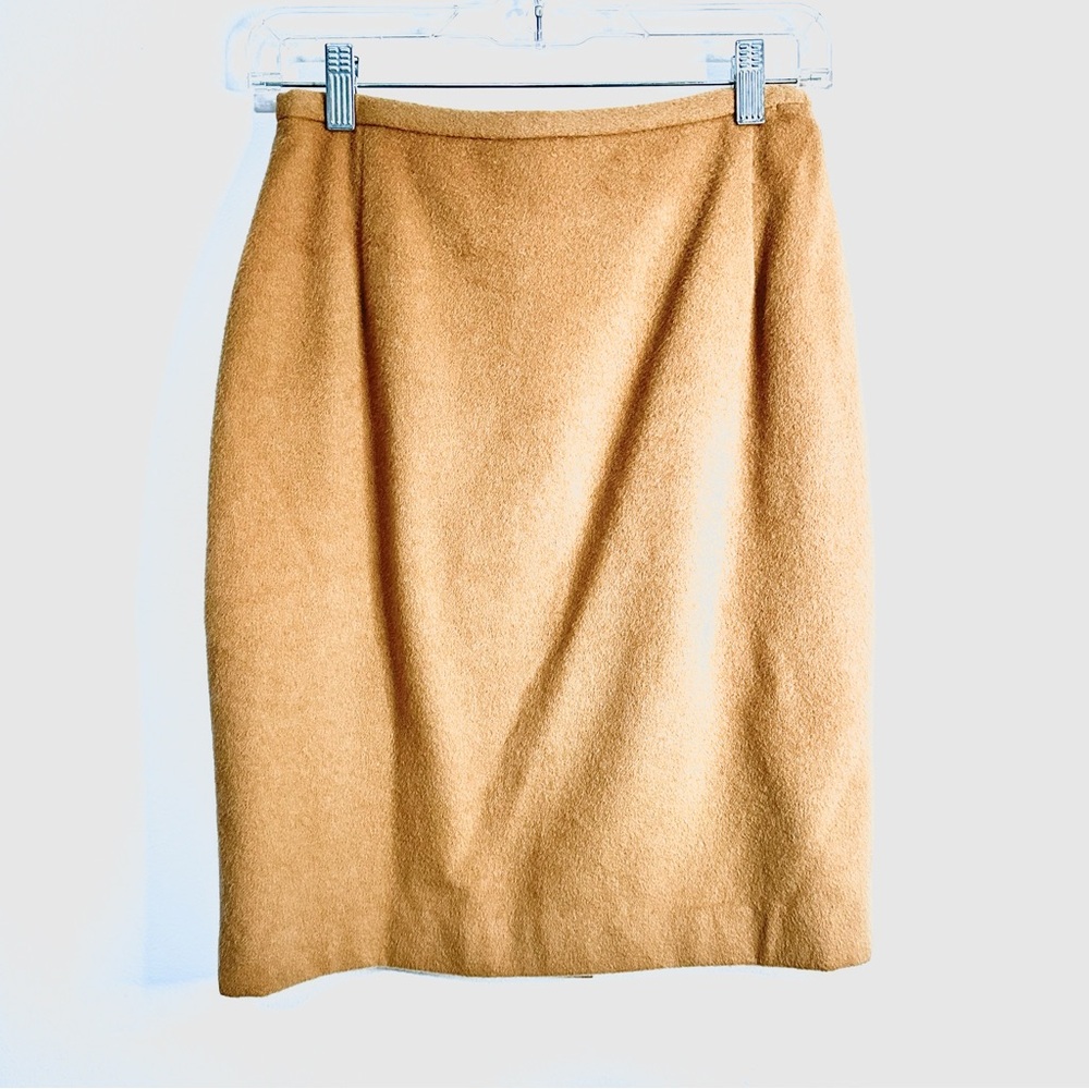 Philippe Adec Camel Skirt